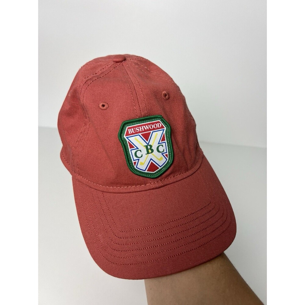 Bushwood Country Club Golf Hat Cap in Red - Adjustable SnapBack Caddyshack Movie